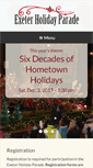 Mobile Screenshot of exeterholidayparade.org