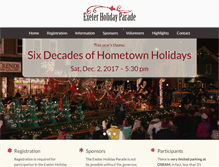 Tablet Screenshot of exeterholidayparade.org